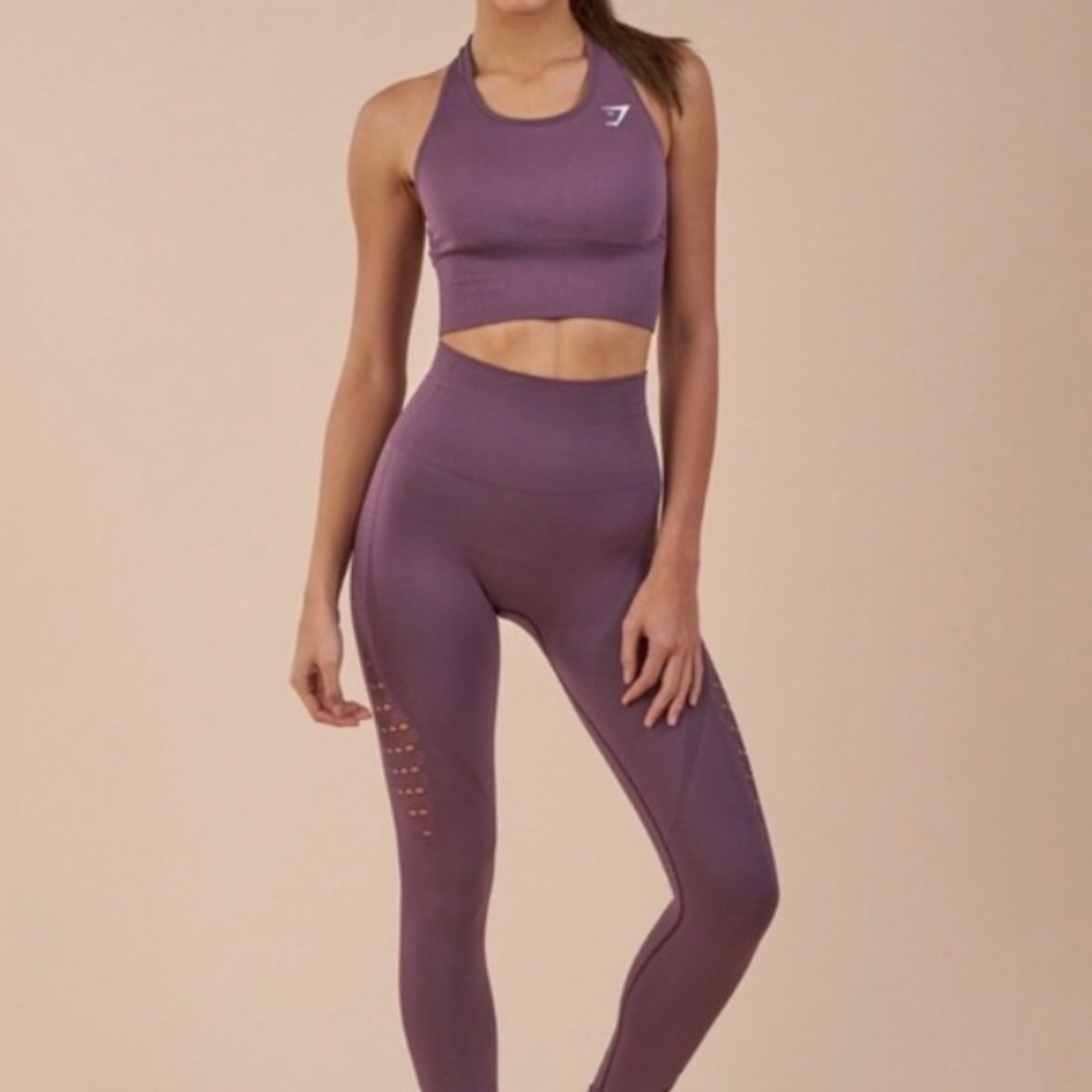 Gymshark energy seamless crop top/ sports bra